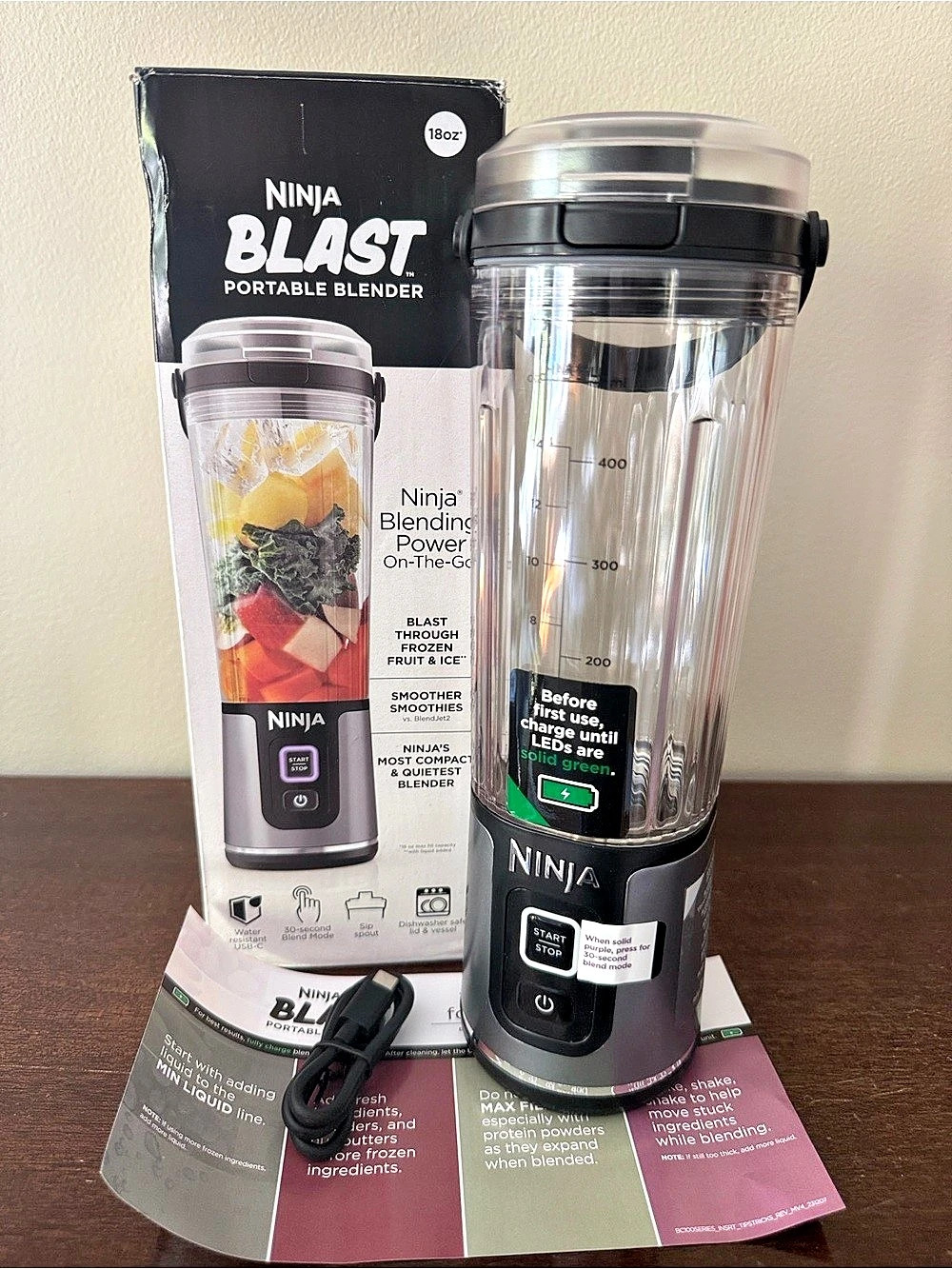 Ninja Blast Portable Blender Portable Blender Like New